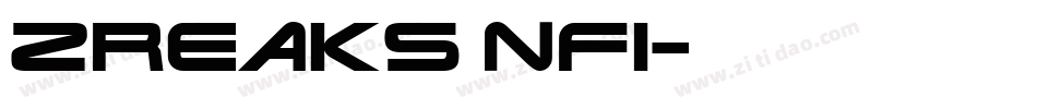 Zreaks NFI字体转换